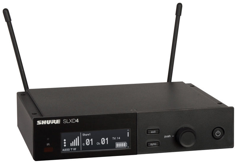 Shure SLXD4E J53 (récepteur 1 canal)